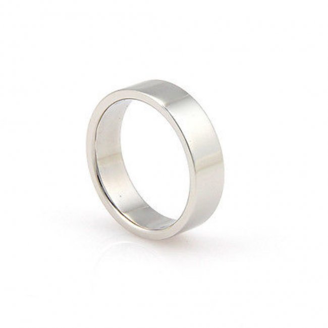 Tiffany Co. Platinum 6mm Wedding Band Ring Tiffany Co. Platinum 6mm Wedding Band Ring