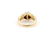 Bvlgari Bulgari 2 Tone Gold Nautica Fish Ring with Ruby - 3