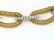 VINTAGE 2-TONE 18K GOLD & DIAMONDS LADIES LINK NECKALCE - 3