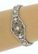 VINTAGE ART DECO 14K GOLD, DIAMONDS & EMERALDS BRACELET