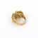 BEAUTIFUL 18K GOLD 9.4 CT DIAMONDS & SAPPHIRE BAND RING - 3