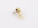 BVLGARI BULGARI 18K WHITE AND YELLOW GOLD RUBY CLIP ON - 3