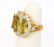 BEAUTIFUL 18K GOLD 9.4 CT DIAMONDS & SAPPHIRE BAND RING - 2