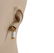 BVLGARI BULGARI 18K YELLOW GOLD & WHITE CERAMIC DROP - 2