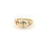 Bvlgari Bulgari 2 Tone Gold Nautica Fish Ring with Ruby