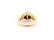 Bvlgari Bulgari 2 Tone Gold Nautica Fish Ring with Ruby - 2