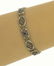 VINTAGE ART DECO 14K GOLD & SAPPHIRES FILIGREE BRACELET