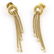 David Yurman 18K Yellow Gold Silk Tassel Diamond Dangle