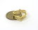 VINTAGE 18K GOLD & SPARKLING DIAMONDS LADIES SOLITAIRE - 4