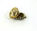 BEAUTIFUL VINTAGE 14K GOLD & ENAMEL 3D DIMENSIONAL - 3