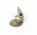 STUNNING 2-T 14K GOLD & OLD MINE DIAMONDS ANTIQUE RING - 3
