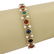 Vintage Estate 14k Yellow Gold Mulit-Color Onyx & Pearl