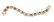 Vintage Estate 14k Yellow Gold Mulit-Color Onyx & Pearl - 2