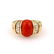 Bvlgari Bulgari 18K Yellow Gold Coral & Diamond