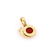 Bvlgari Bulgari 18K Yellow Gold Carnelian Snail Pendant