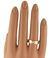 Cartier 18K Yellow Gold 5.5mm 3 Diamond Love Ring - - 3