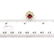 18kt Yellow Gold 3.50ct Round Cut Ruby & Diamond - 3