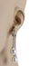 18K White Gold South Sea Pearl & Diamond Dangle Earring - 3