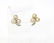 Estate Platinum .80ctw Diamond & 9mm Pearl Floral Stud - 2