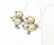 Estate Platinum .80ctw Diamond & 9mm Pearl Floral Stud - 3