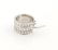 Tiffany & Co. 18k White Gold 1ctw Diamond Atlas Huggie - 4