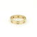 Cartier 18k Y/Gold 8 Diamond Mini Love Ring/Band Size - 2