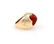 Bvlgari Bulgari 18K Yellow Gold Carnelian Pyramid Ring - 2