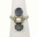 Antique Art Deco Platinum 5.12ctw Diamond Pearl & Star
