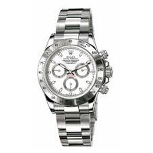 ROLEX DAYTONA WATCH: BrandROLEXModelDAYTONAMaterialSTAINLESS STEELBoxNOPapersNOConditionPRE-OWNEDCommentsP SERIAL