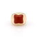 Bvlgari Bulgari 18K Yellow Gold Carnelian Pyramid Ring