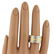 Tiffany & Co. 18k YGold 1.40ct Diamond Atlas Roman