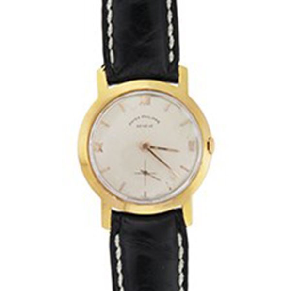 PATEK PHILIPPE CALATRAVA WATCH: Brand PATEK PHILIPPE Model CALATRAVA Material ROSE GOLD Box NO Papers NO Condition PRE-OWNED Comments 31MM. GENERIC STRAP AND BUCKLE