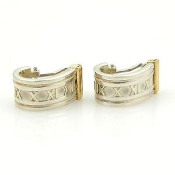 Tiffany & Co. Italy Sterling Silver &18K YGold ATLAS (1 of 5)