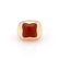 Bvlgari Bulgari 18K Yellow Gold Carnelian Pyramid Ring