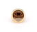 Bvlgari Bulgari 18K Yellow Gold Carnelian Pyramid Ring - 3