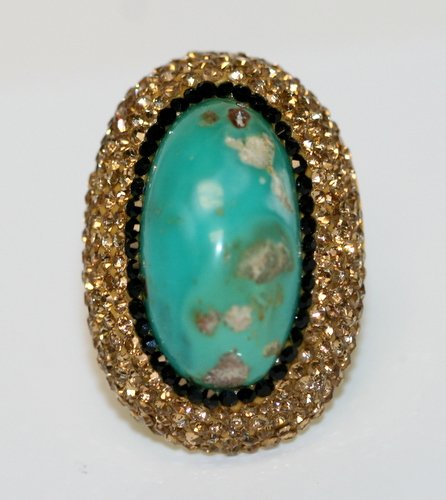 TURQUOISE DESIGNER RING (1 of 3)