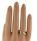 Cartier 18k Tri-Color Gold Trinity Rolling Bands Ring - 3