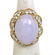 BEAUTIFUL VINTAGE TWO TONE 14K GOLD, DIAMONDS &