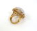 BEAUTIFUL VINTAGE TWO TONE 14K GOLD, DIAMONDS & - 3