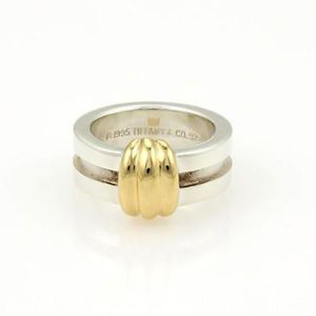 Tiffany & Co. Vintage Sterling Silver & 18k Yellow Gold (1 of 5)