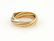 Cartier 18k Tri-Color Gold Trinity Rolling 7 Bands Ring - 3