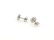 Tiffany & Co. 18K White Gold Diamond Flower Stud - 3