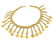 Vintage 18k Yellow Gold Multi Coin Shape Drape Necklace - 2