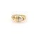 Bvlgari Bulgari 2 Tone Gold Nautica Fish Ring with Ruby