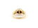 Bvlgari Bulgari 2 Tone Gold Nautica Fish Ring with Ruby - 3