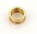 Bvlgari Bulgari 18k YGold B Zero-1 11mm 5 Row Band Ring - 3