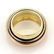 Cartier 18k Tri-Color Gold Trinity Graduated Bands Ring - 4