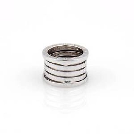 Bvlgari Bulgari 18K White Gold B.Zero1 4 Band Ring  - (1 of 1)