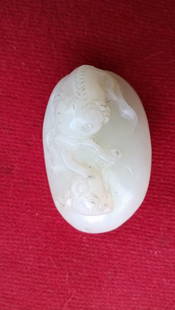 And Nephrite: Qing Dynasty , Chinese,fine carved jade