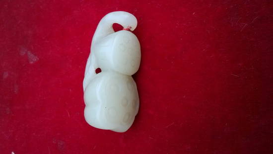 And Tian Yulian: Qing Dynasty , Chinese,finely carved Jade